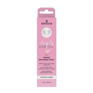 Спрей для минета Sensuva Deeply Love You Cotton Candy (29 мл), для глубокого минета SO9818 фото