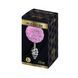 Металева анальна пробка Кролячий хвостик Alive Fluffly Twist Plug L Purple