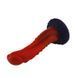 Силіконовий дилдо Hismith 8.35" Curved Silicone Dildo Red Monster Series