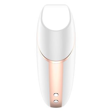 Вакуумный клиторальный стимулятор Satisfyer Love Triangle White с управлением через интернет SO3896 фото