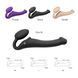 Безремневой страпон с вибрацией Strap-On-Me Vibrating Violet M диаметр 3,3см, пульт ДУ, регулируемый SO3825 фото 6