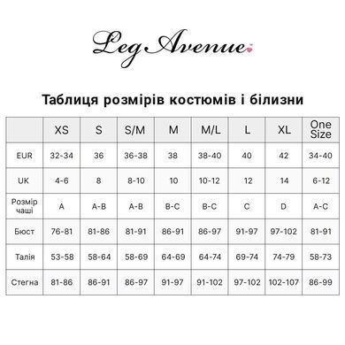 Еротичний костюм школярки Leg Avenue Classic School Girl S/M, спідниця + кроп-топ на зав&rsquo;язках SO7996 фото