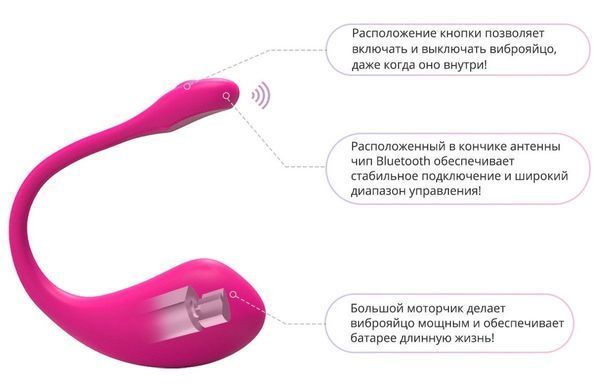 Смарт виброяйцо Lovense Lush 2 SO4083 фото