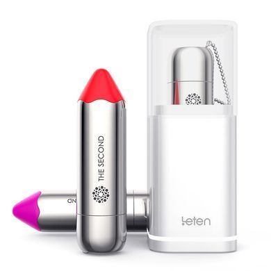 Вибропуля Leten The Second pretty pink с индукционной зарядкой, водонепроницаемая, очень мощная SO3925 фото