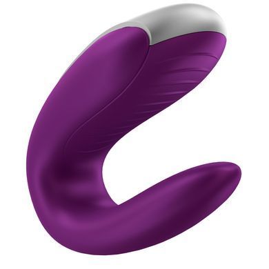 Смартвібратор для пар Satisfyer Double Fun (Violet) з пультом ДК SO5059 фото