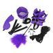 Набір БДСМ Art of Sex - Soft Touch BDSM Set, 9 предметів, Фіолетовий SO6600 фото 2