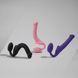 Безремневой страпон Strap-On-Me Rose XL, полностью регулируемый, диаметр 4,5см SX2570 фото 9