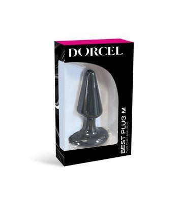 Анальная пробка Dorcel Best Plug M мягкий soft-touch силикон, макс. диаметр 4,1см SO2048 фото