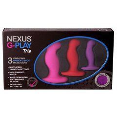 Набор анальных вибраторов Nexus G-Play Trio E21988 фото