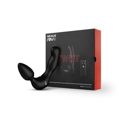Nexus Revo TWIST 2 in 1 Rotating Prostate Massager and Vibrating Butt Plug SO6636 фото