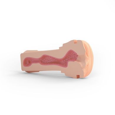 Мастурбатор-вагіна Mystim O(h) PUSH ME Vagina, можна стискати та регулювати вакуум SO8147 фото