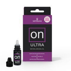 Збуджувальні краплі для клітора Sensuva &mdash; ON Arousal Oil for Her Ultra (5 мл) найпотужніші, до 45 хв SO3157 фото