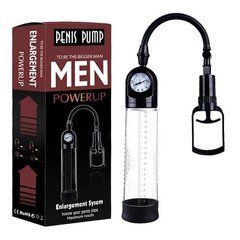 Вакуумна помпа Men Powerup зі стрілковим манометром і ручним насосом SO8704 фото